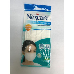 3M-Nexcare White 三層口罩 2pcs/pack